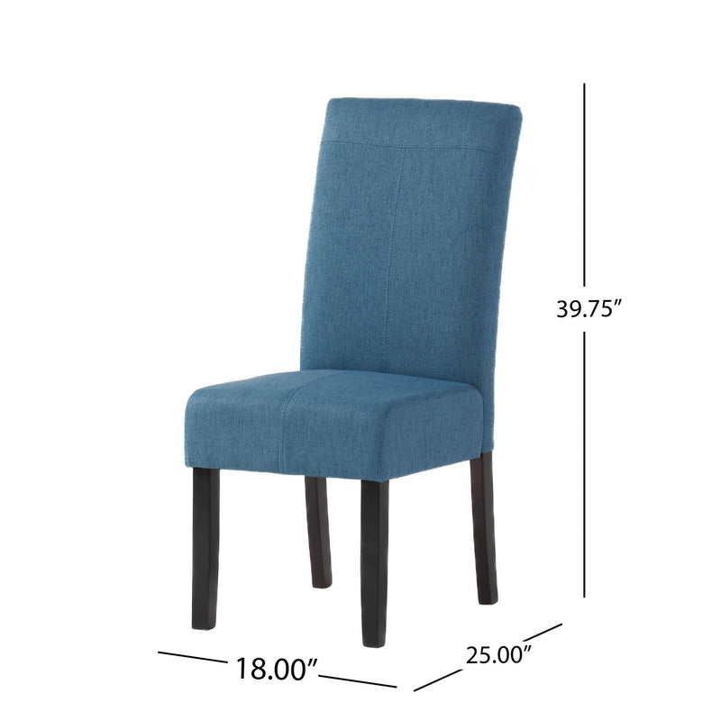 Pertica - Dining Upholstered Armless Chairs (Set of 2)