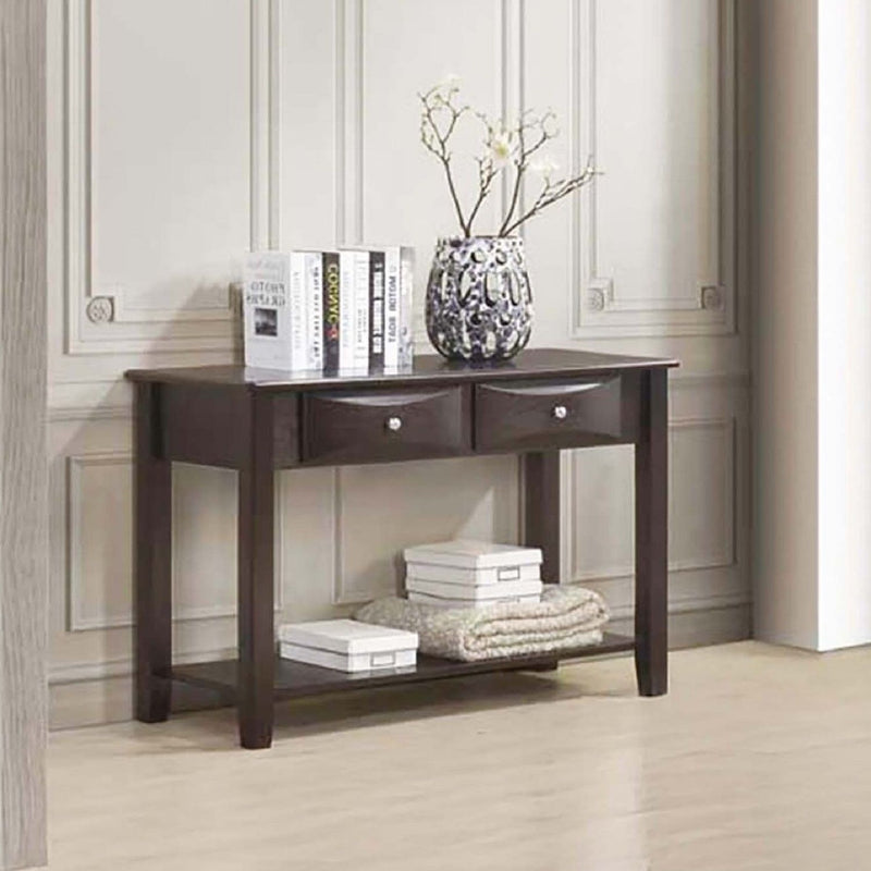 Simple Style Table With Shelf