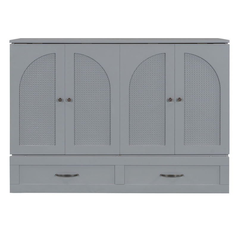 Murphy Bed With Large Drawers