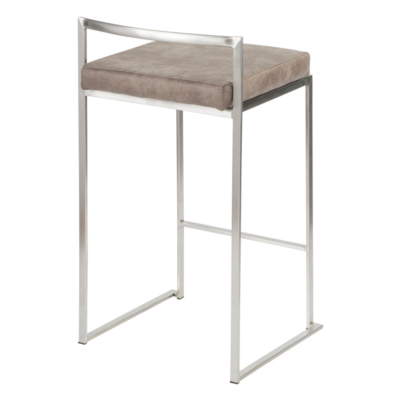 Fuji - Contemporary Elegant Stackable Counter Stool Set