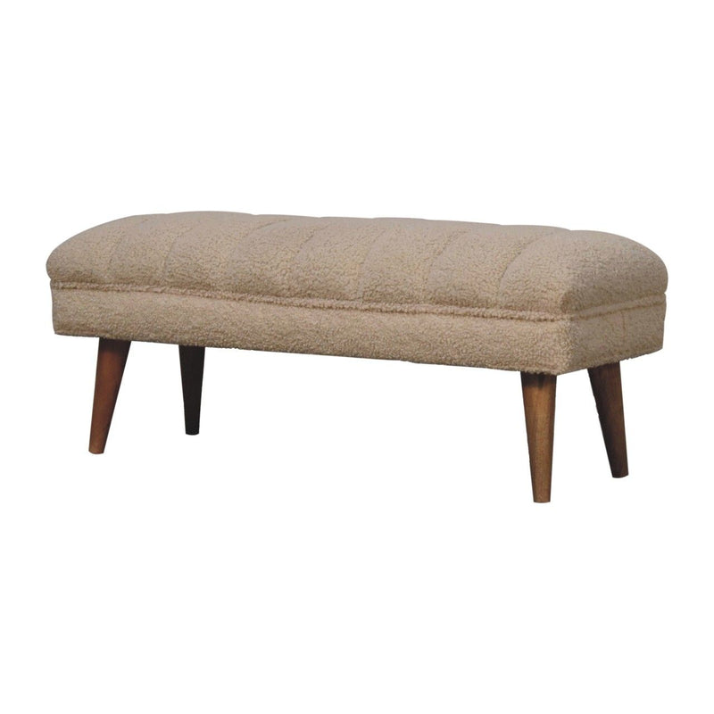 Puffer Bench - Beige