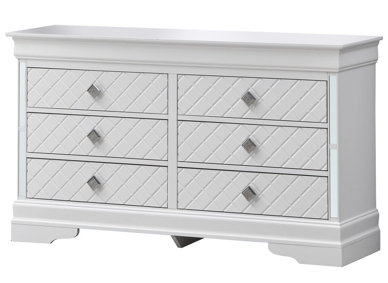 Verona - Dresser - Silver Champagne