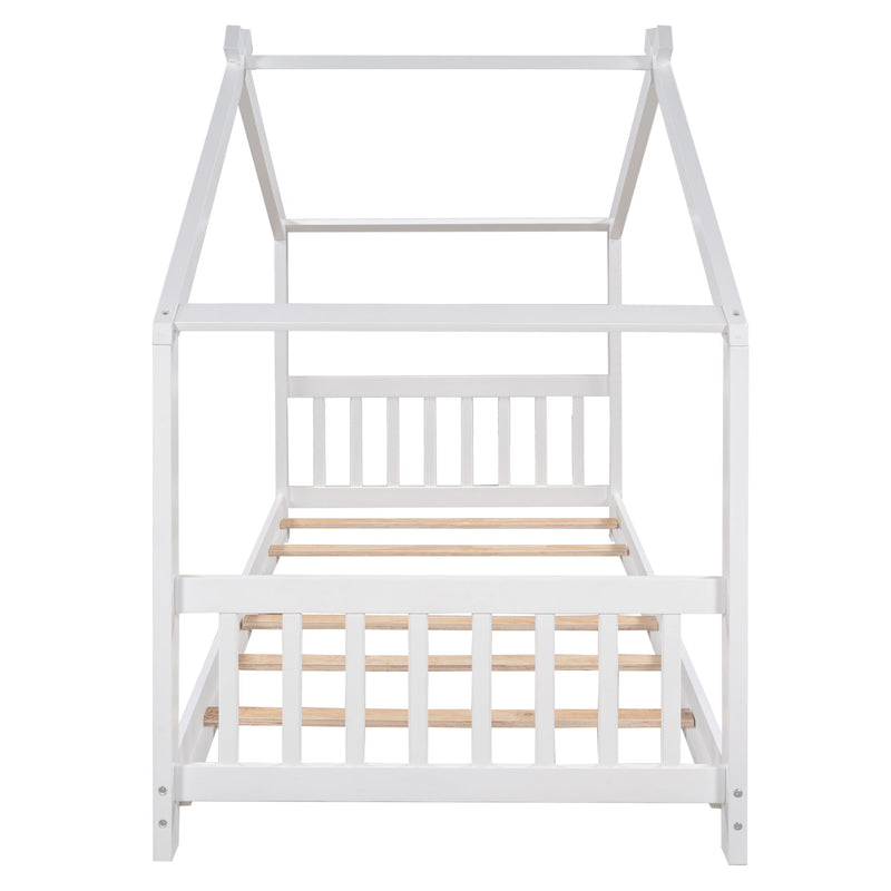 House Platform Bed With Headboard And Footboard, Roof Design