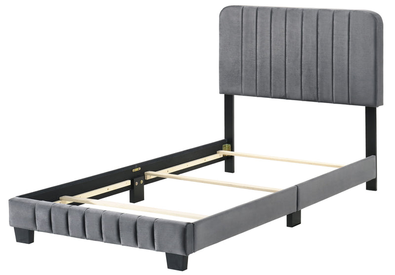 Channel Tufted Bed