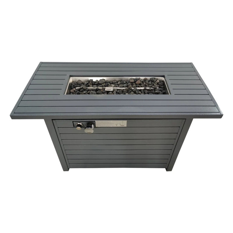Outdoor Fire Pit Table With Lid Fuel Versatility