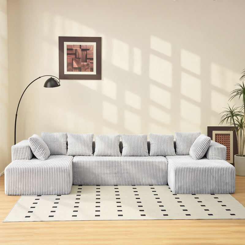 Modular U Shaped Sectional Sofa