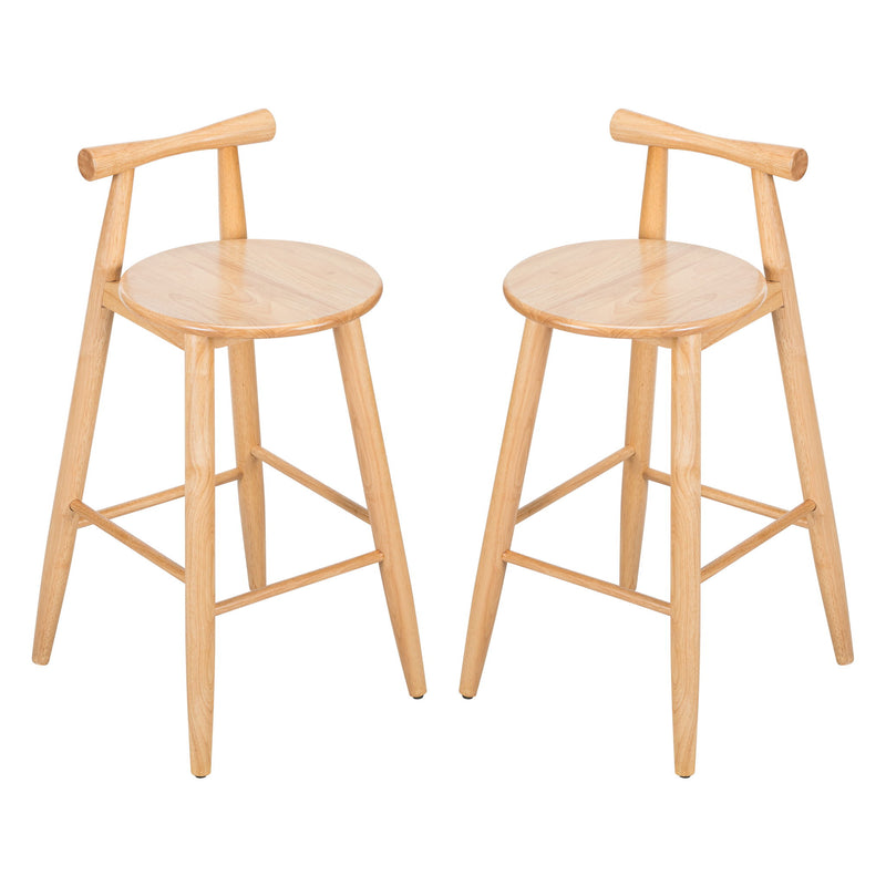 Grove - Indoor Barstool (Set of 2) - Natural