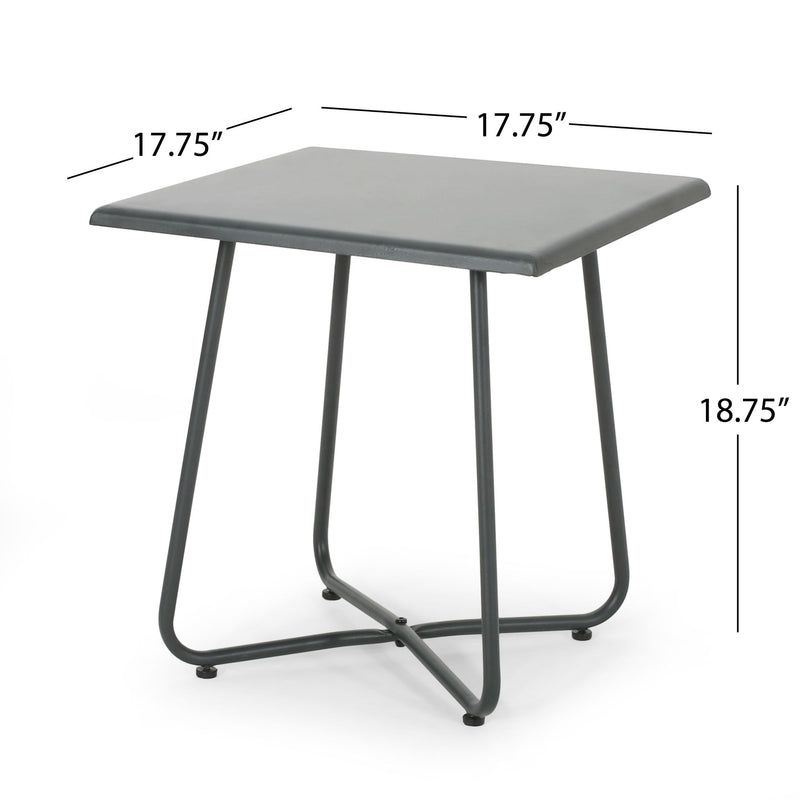 Alder - Side Table - Gray