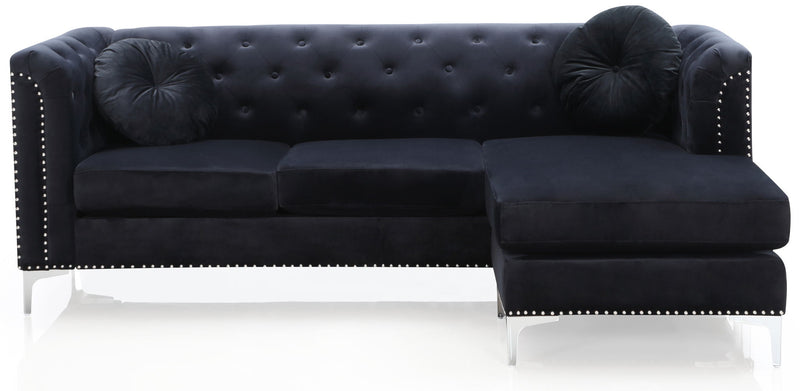 Pompano - Micro Suede Sofa Chaise