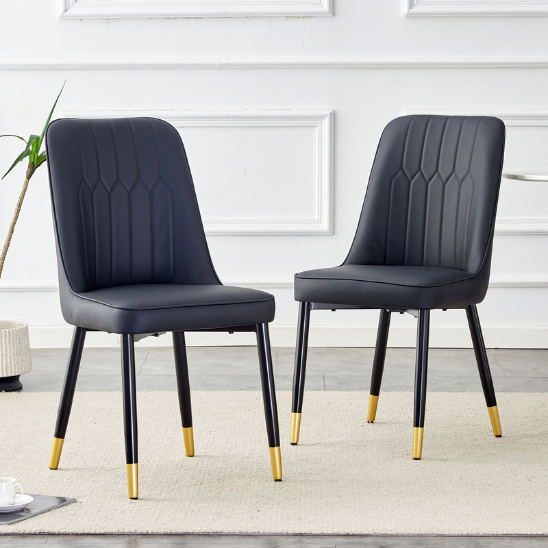 Modern Chair With Metal Legs