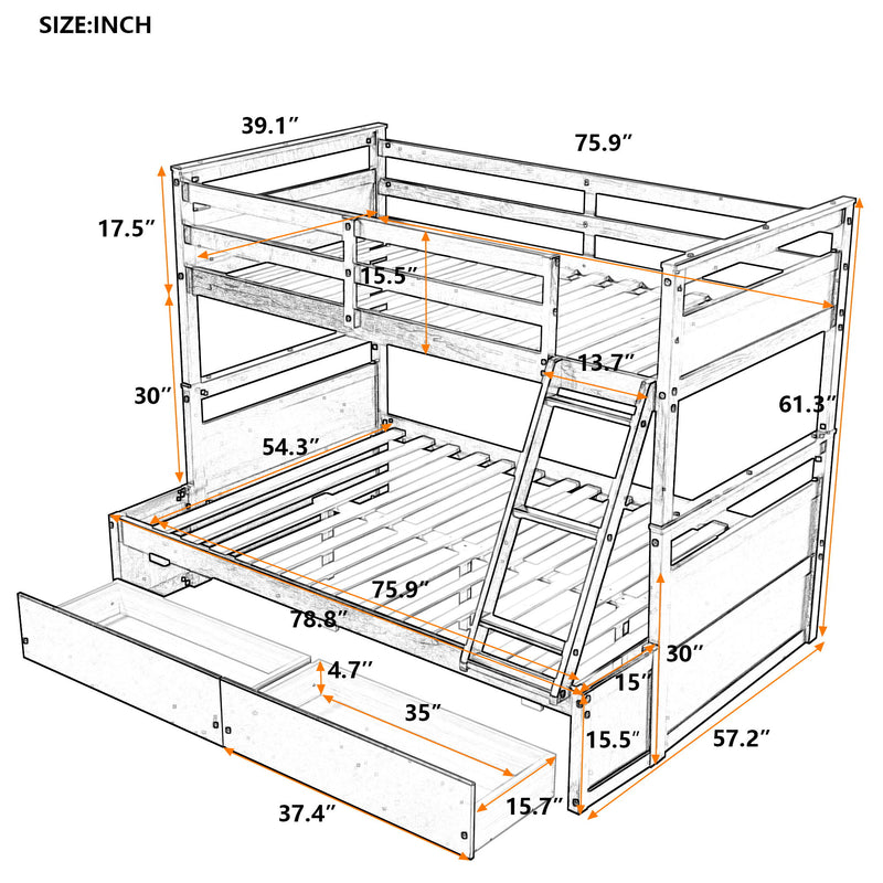 Bunk Bed With Storage