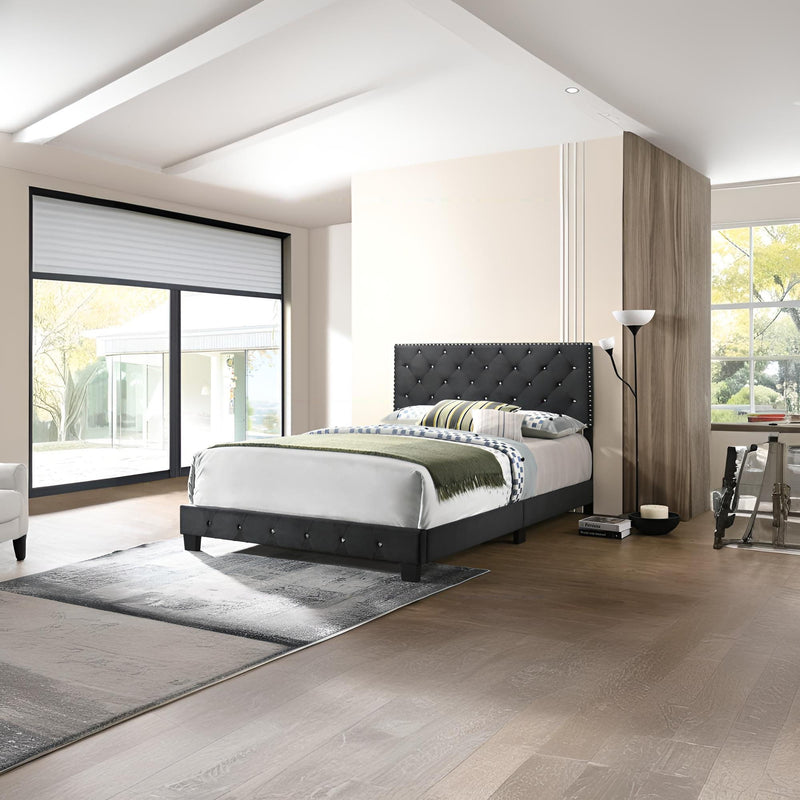 Luxurious Upholstered Bed