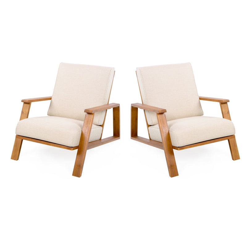 Outdoor Patio Lounge Chair (Set of 2)