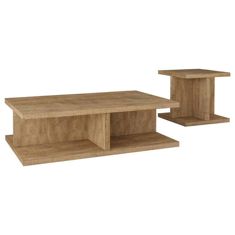 Metron - Coffee And End Table Set