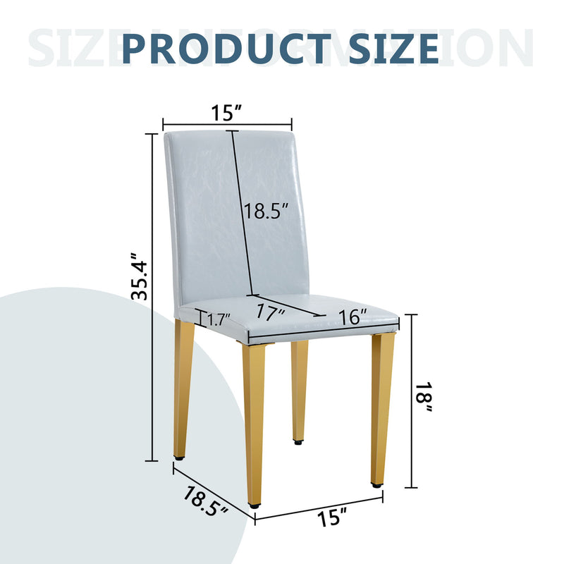 Modern Dining Chairs With Metal Legs