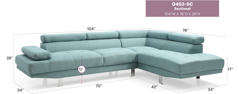 Riveredge - Comfort Sectional