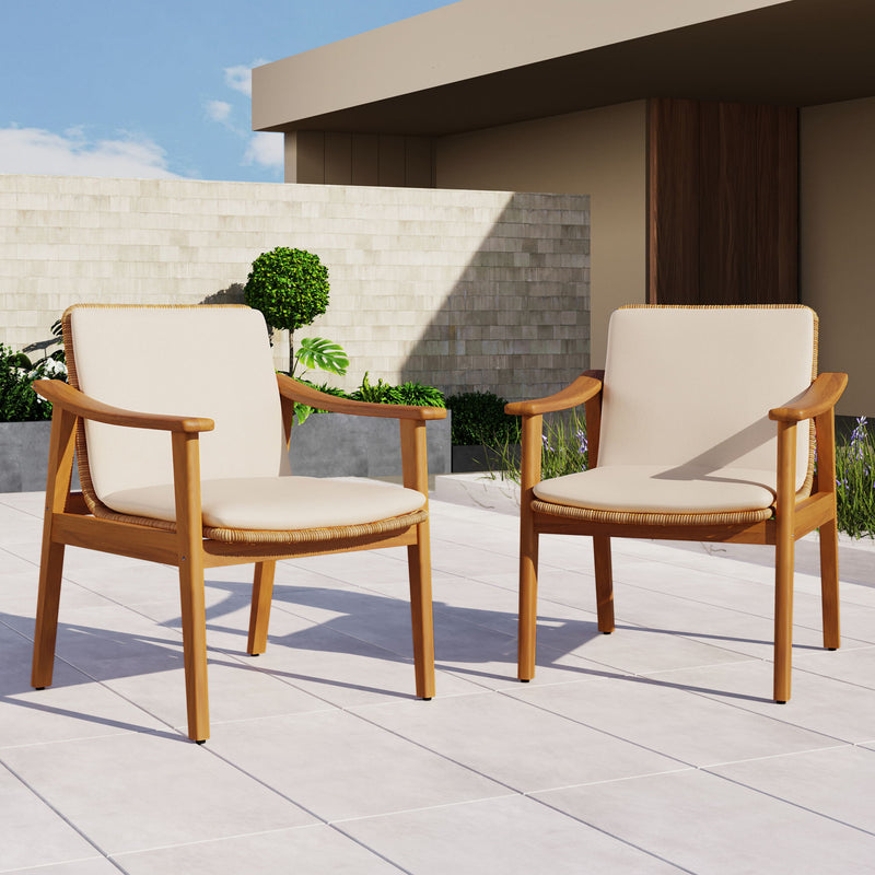 Outdoor Dining Chairs (Set of 2)