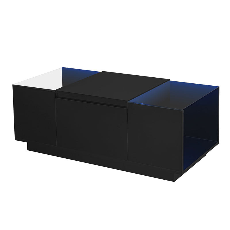 LED Coffee Table, Modern Center Table