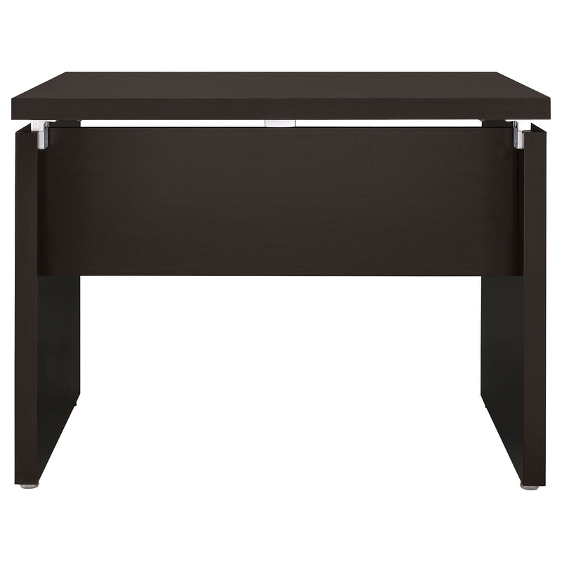 Extension Desk With Floating Top Design - Brown