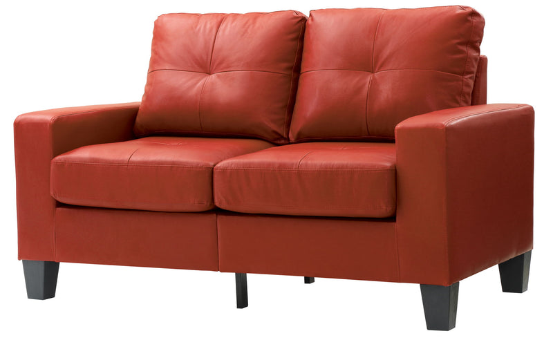 Newbury - Track Arm Loveseat For Cozy Spaces