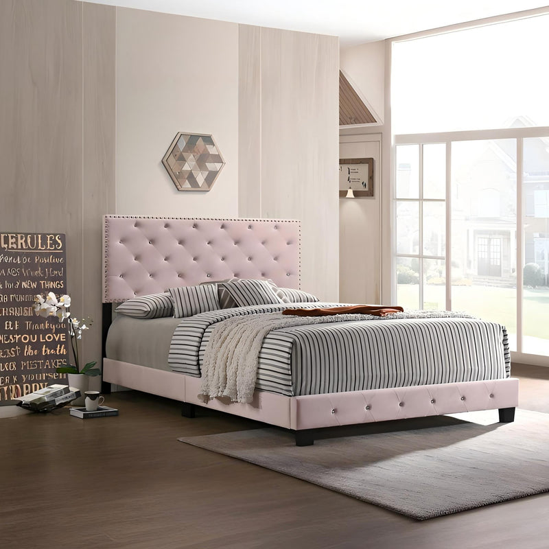 Luxurious Upholstered Bed