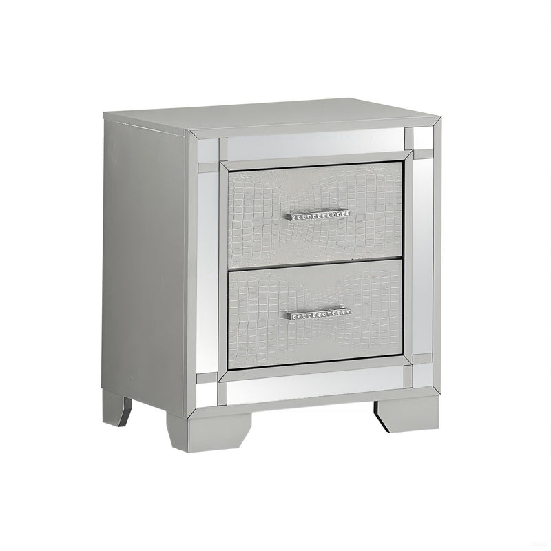 Madison - Nightstand - Silver Champagne
