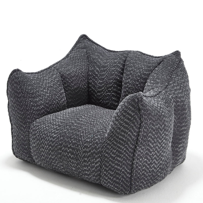 Comfortable Chenille Sofa Chairs With Highly Resilient Foam For Living Rooms And Bedrooms