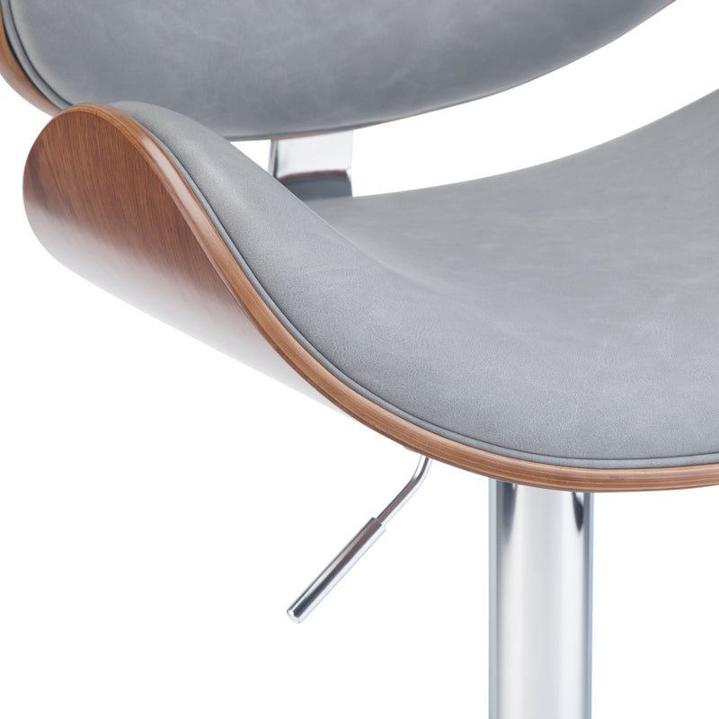 Marana - Multifunctional Handcrafted Bentwood Adjustable Swivel Bar Stool