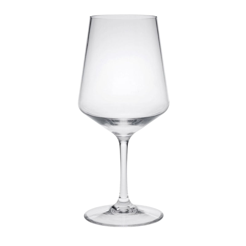 Leadingware Unbreakable Tritan Wine Glass Set, 18Oz, Bpa Free, 4 Piece - Clear