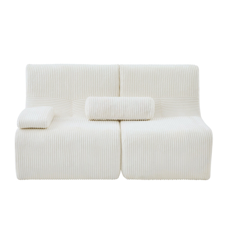 Modern Sectional Loveseat With Ergonomic Design
