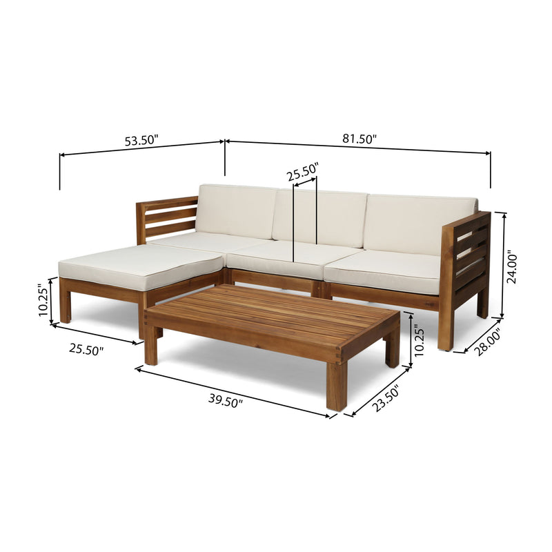 Cambridge - L Shape Sofa Set