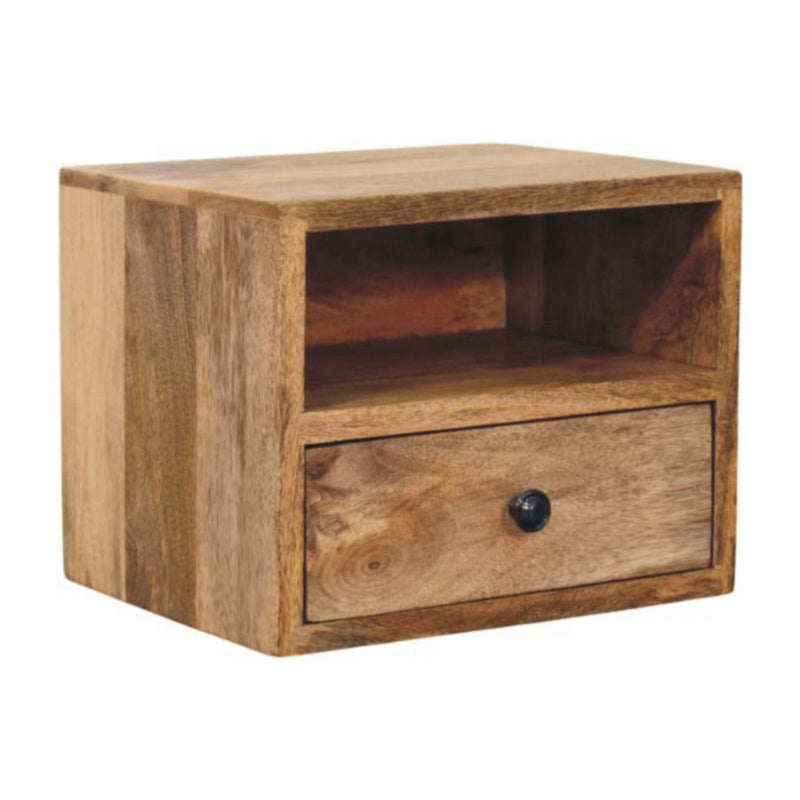 Solis - 1 Drawer Wall Mounted Nightstand