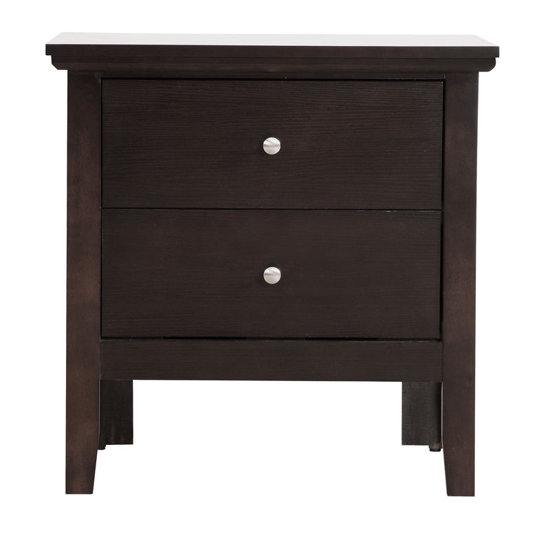 English Dovetailed Drawers Nightstand