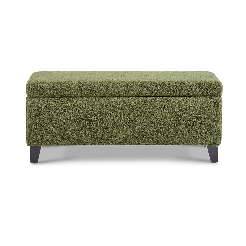 Storage Ottoman With Flip Top Lid