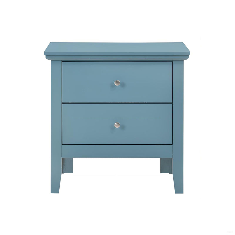 English Dovetailed Drawers Nightstand