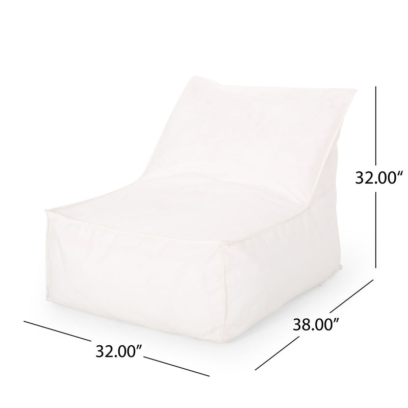 Ettie - Water Resistant Fabric Bean Bag Chair