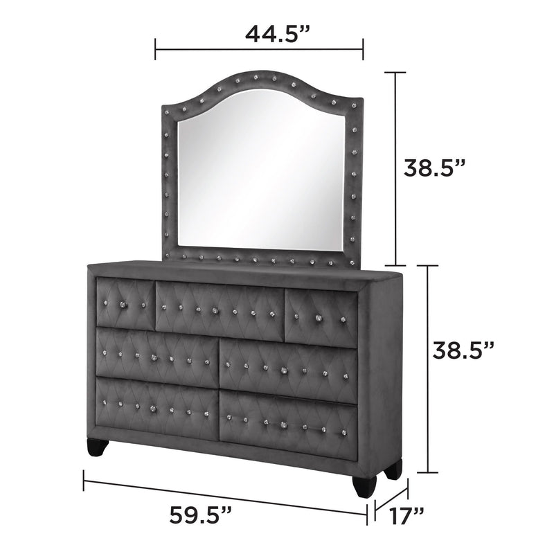 Sophia - Upholstered Bedroom Set