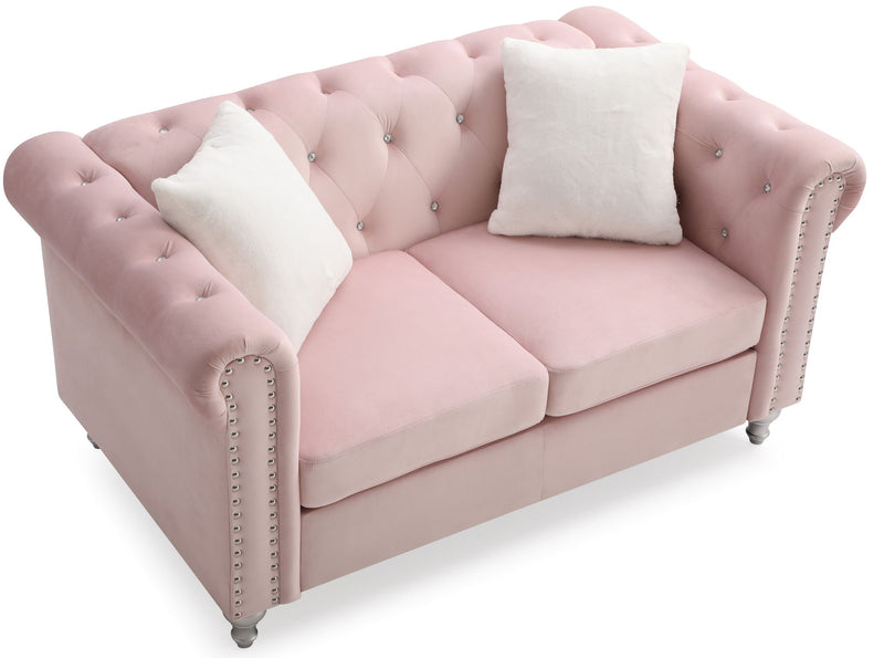 Stylish Contemporary Loveseat
