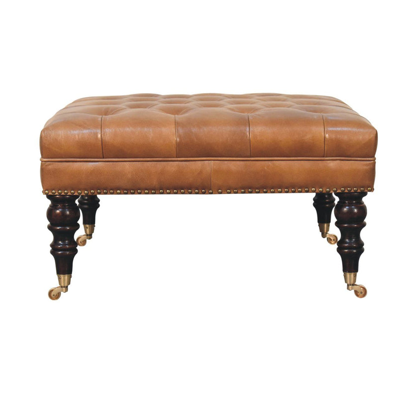 Buffalo - Ottoman With Castor Legs