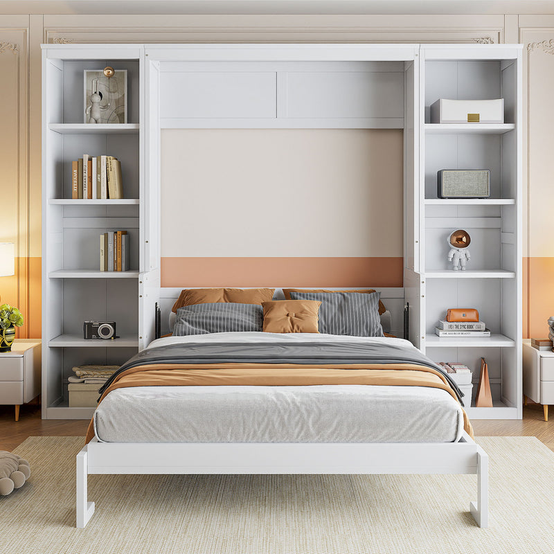 Murphy Bed With Desk And Bookshelf