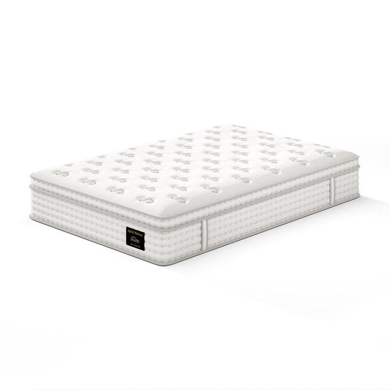 12'' Hybrid Mattress, Memory Foam & Pocket Springs For Pressure Relief