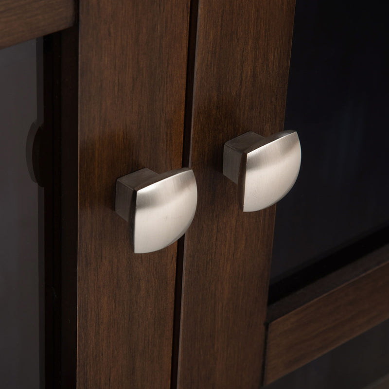 Acadian - Medium Storage Cabinet - Natural Aged Brown