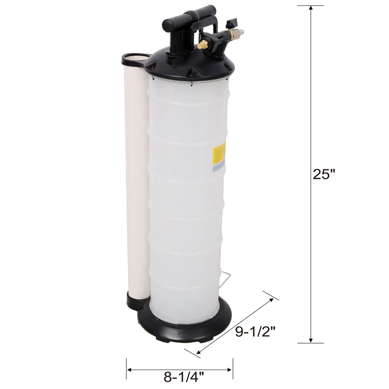 Pneumatic / Manual Oil Extractor Pump For Automotive Fluids